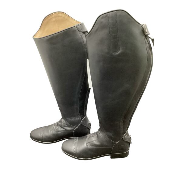 Never Used With Tag Dover Saddlery Boots Women’s SZ 8 Leather High Riding Boots - Picture 2 of 9